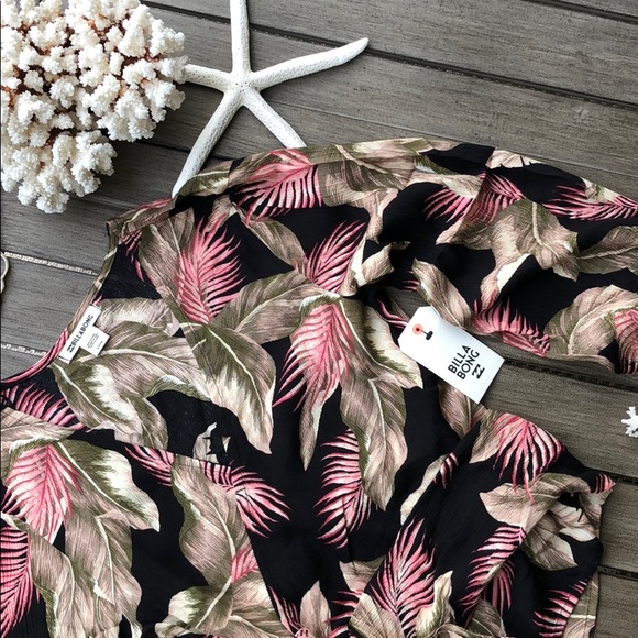 🌴🔆BILLABONG- LOVE WRAPPED COVER UP BLOUSE🔆🌴 - Picture 5 of 13